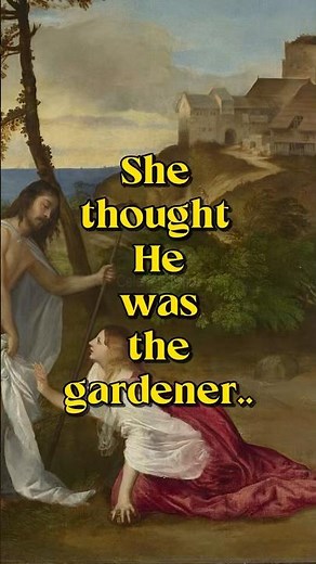 A most important encounter~ NOLI ME TANGERE by TITIAN (1514)