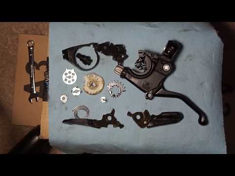 Shimano ST-M510 Rapidfire Disassembly