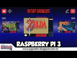 Raspberry Pi 3 - SNES ES Frontend é Incrível!