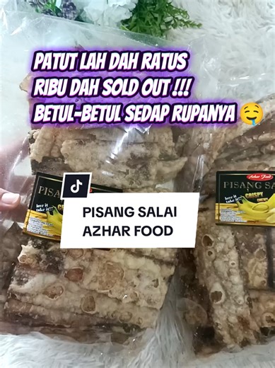 Masa korang makan memang terasa aroma asap2 salai dia tau... Yang ni memang kakak approve sedapp 🤤 #pisangsalai #trending #viral #fypシ゚viral
