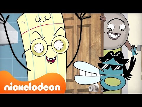 Rock & Scissors Make Paper Angry For Science! 😤 Rock Paper Scissors BRAND NEW Scene | Nicktoons