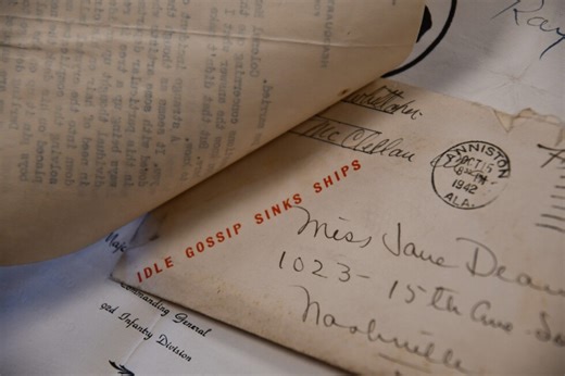 Letters from a WWII soldier to his sweetheart offer an intimate picture of love during wartime