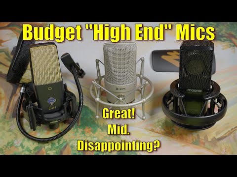 "Budget" Mics Tested and Compared - Icon Space 103, Maono PM500, ProAr C414