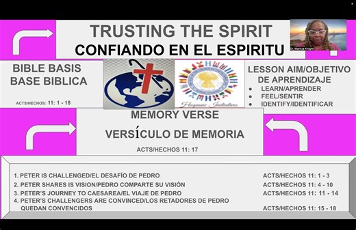 1.1K views · 191 shares | WIC COGIC Bilingual Ministry Weekly Bible Lesson Summary by Chairlady Dr. Maritza Knight from Maryland Central Jurisdiction. | Maritza Knight | Facebook
