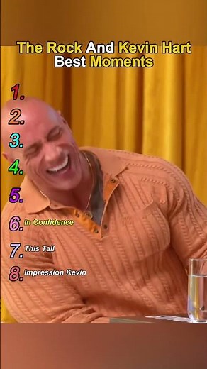 The Rock And Kevin Hart Best Moments