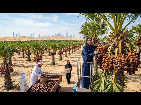 Inside $500 Million Desert Luxury Palmyra Fruit Farming in Dubai