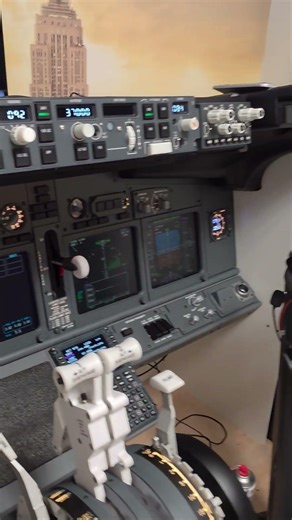 How I Built My Own Boeing 737-800 at Home ✈️