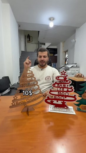 1.4K views · 128 reactions | Christmas tree   #plexi #wood #plexiandwood #ornaments #lebanon | Plexi & Wood | Facebook