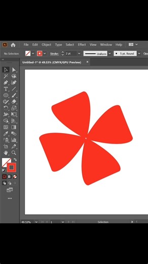 how to create a design in adobe illustrator #shorts #graphics