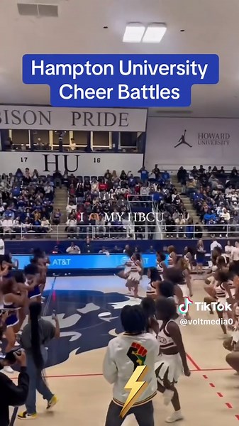 Hampton University Cheerleading Showdown at HBCU