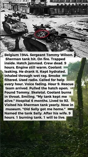 They Burned His Tank and Trapped Him Inside. He Survived 9 Hours by Drinking Engine Coolant