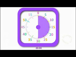 30-minute Visual Timer with Countdown.