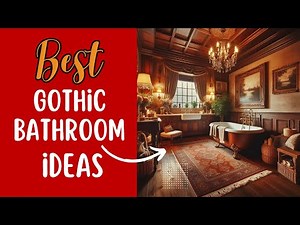 Best Gothic Bathroom Ideas | Gothic bathroom