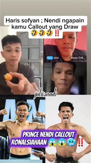 Nendi Callout Ronalsiahaan😱 #nendi #ronalsiahaan #harissofyan #boxing #byoncombat #live #shorts #fyp