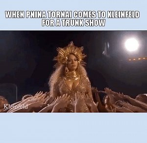 1K views · 76 reactions | Run, don't walk...the Pnina Tornai trunk show is happening at #Kleinfeld July 12 – July 22 <3 | Kleinfeld Bridal | Facebook