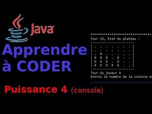 [Java/JavaFX] Puissance 4 part 1/2, dans la console