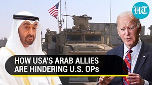 6.8K views · 277 reactions | #Arab countries, including the #UAE, are hamstringing the #US's ability to launch retaliatory strikes against Iranian proxies in the #MiddleEast. Watch for details | Hindustan Times | Facebook