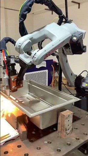 High-Speed 3D Laser Cutting Robot | Stainless Steel Products in Action