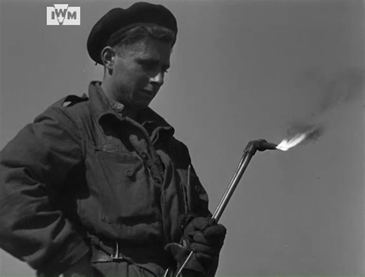 407K views · 4.8K reactions | Fitters from the East Riding Yeomanry's Light Aid Detachment cut away a section of armour plate for use in repairing a Stuart light tank from a French-manufactured Lorraine light tractor, converted by the Germans into an all-purpose carrier. Filmed at the scrapyard at La Délivrande, close to Sword beach, Normandy, 24 June 1944. Film: IWM A70 57-9 | Imperial War Museum London | Facebook