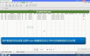 VBA应用设置Project查看密码,防止VBA代码被窥视修改的方法步 - 抖音