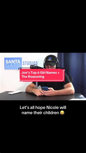 Joe’s Top 6 Girl Names — Episode #258 of The Basement Yard
