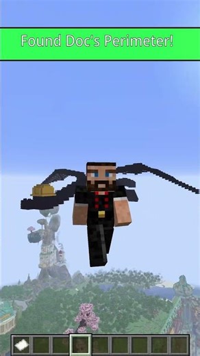Exploring Hermitcraft Found Doc's Perimeter! #minecraft