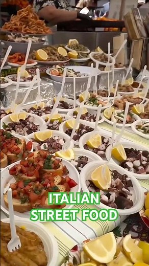 🇮🇹 Italian Street Food You MUST Try! 🍕🍦✨