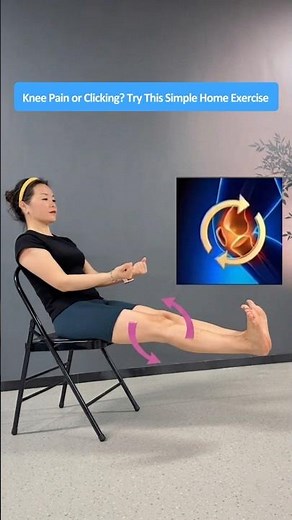 Knee Pain or Clicking Try This Simple Home Exercise to Improve Strength and Stability