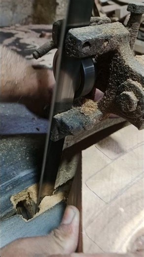 🤯Next-Level Half-Round Cutting with a Band Saw! 🔥🪚 #woodworking #diy #shorts