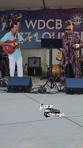 The Alexander McLean Project in the WDCB Jazz Lounge at the Chicago Jazz Festival in Millennium Park. Dee Alexander (vocals), John McLean (guitar), Steve Million (keys), Jeremiah Hunt (bass), Charles Heath IV (drums). #JazzinChicago #ChicagoJazzFestival2024 #ChiJazzFest2024 | Jazz Institute of Chicago