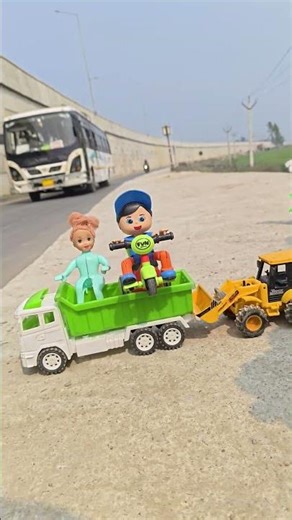 remote control JCB Excavator VS delivery wala mini control 2ta vs dumper truck loader UNBOXING