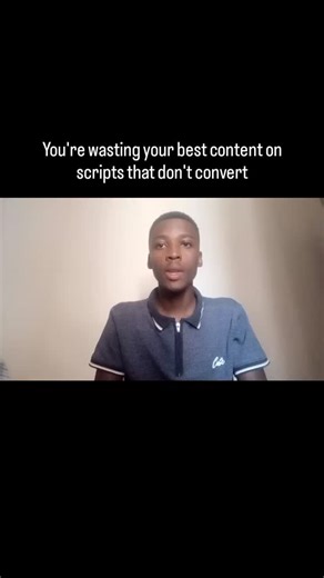 Tshego | Copywriter on Instagram: "Your content isn't the problem. The difference between a script that informs and a script that converts is that one builds an audience, the other builds a business. Stop wasting your content on scripts that don't move your ideal viewers to act. #conversioncopywriting #salesstrategy #salesconversion"