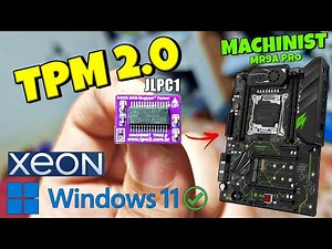 Instalando TPM 2.0 no Xeon X99 Machinist Mr9a pro: Tudo o Que Você Precisa Saber