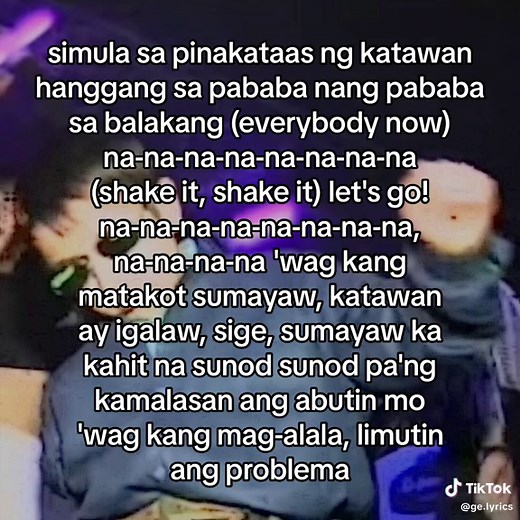 sumayaw ka - gloc 9 #sumayawka #gloc9 #fyp #lyrics #foryou #music #musiclyrics