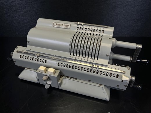 Vintage Original Odhner Model 125 Mechanical Pinwheel Calculator in Gray, 1954 Working 3  Star Condition, No. 784064 - Etsy