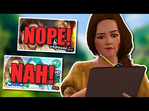 Who's Youtube's Best Sims Creator? (NOT Lilsimsie)