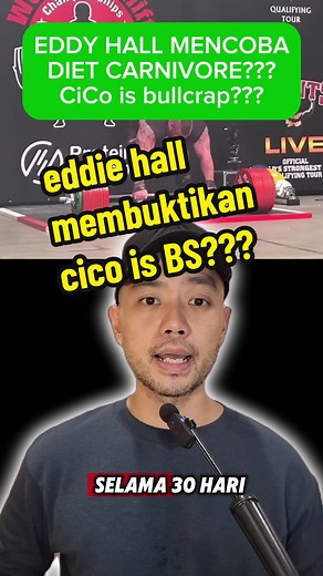 Eddie Hall: Diet Carnivore Selama 30 Hari