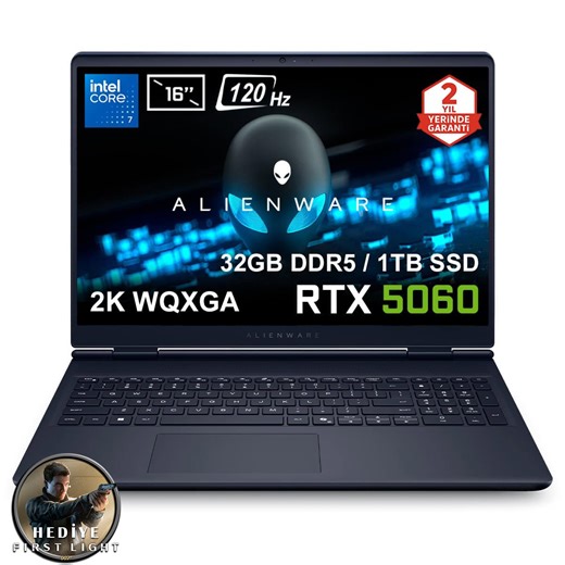Dell Alienware 16 Aurora Ubuntu Gaming Laptop