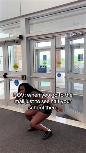I left school just to see school again #fyp #viral #mall #funny #skit | You're At The Mall