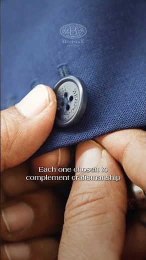 Suit Anatomy - Part 10: Buttons