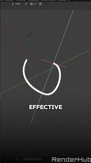 How to Quickly Create Cables in Blender! ⚡️