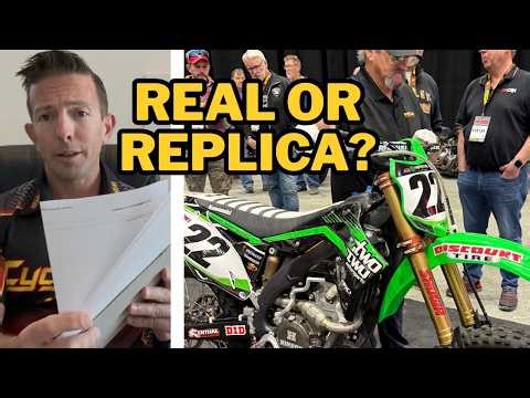 Investigating the Controversial Chad Reed Auction Bike | New Documentation Submitted