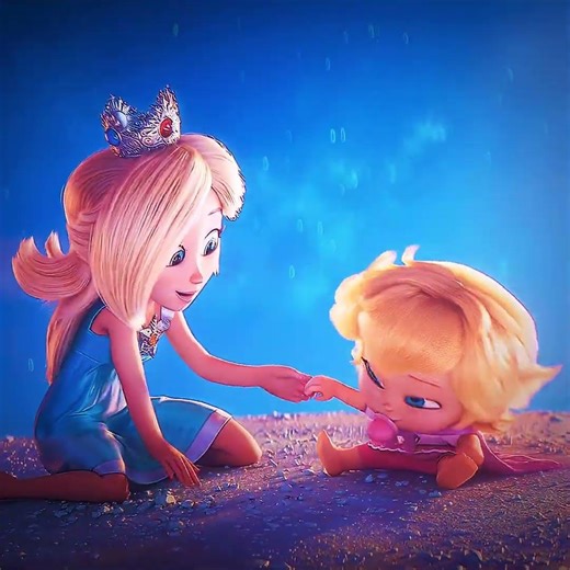 "Peach & Rosalina Reunite" - Headlights (feat. KIDDO) #shorts #sad