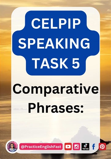 CELPIP SPEAKING TASK 5 | COMPARING & PERSUADING | CELPIP PREPARATION | CELPIP PHRASES | CELPIP TEST #celpip #celpiptests🇨🇦 #celpipspeaking #celpiptask5 #celpipcanada