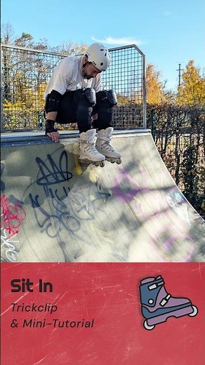 Learning the "Sit In" – Aggressive Inline Skating for Beginners – Skating Pipes & Ramps on Inline...