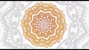 Download Circular pattern mandala background. luxury Mandala with stippling animation. decoration of mandala flowers with shiny gold color. relax, islamic, arabesques, indian, turkey. for free