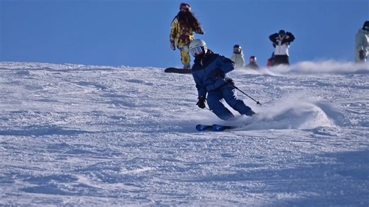 双板滑雪⛷️看起来很难，实则一点都不简单[加油][加油]，迈过愚昧之巅，走向开悟之坡