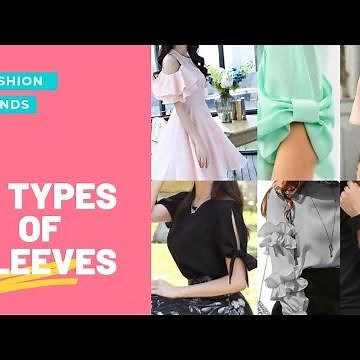 10 Different Types of Sleeves with Name||Sleeves Design||Name of Sleeves||Fashion Trends