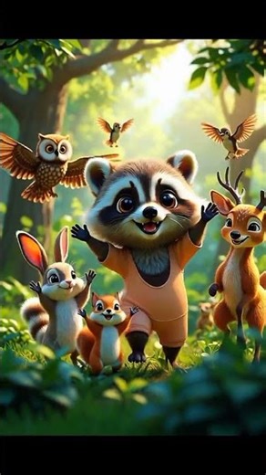 Fox Dancing Cartoon Video for Kids | Funny Animal Dance | Kids Animation Shorts #cartoondance