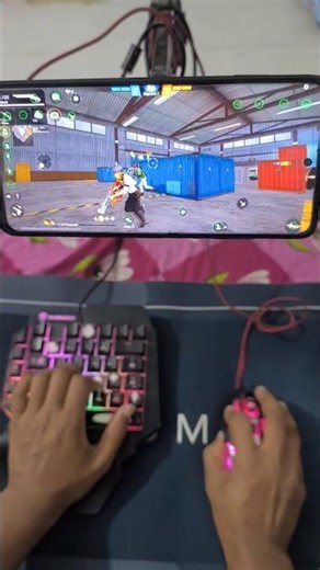 Free Fire Geming keyboard mouse🖱️⌨️📲 Gameplay #mixpro #geekgamer #shorts #shortsviral #youtubeshorts